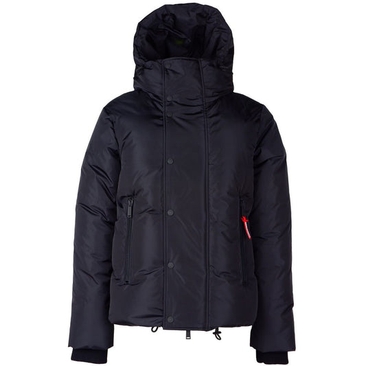 Dsquared² Schwarze Nylon Herren Jacke