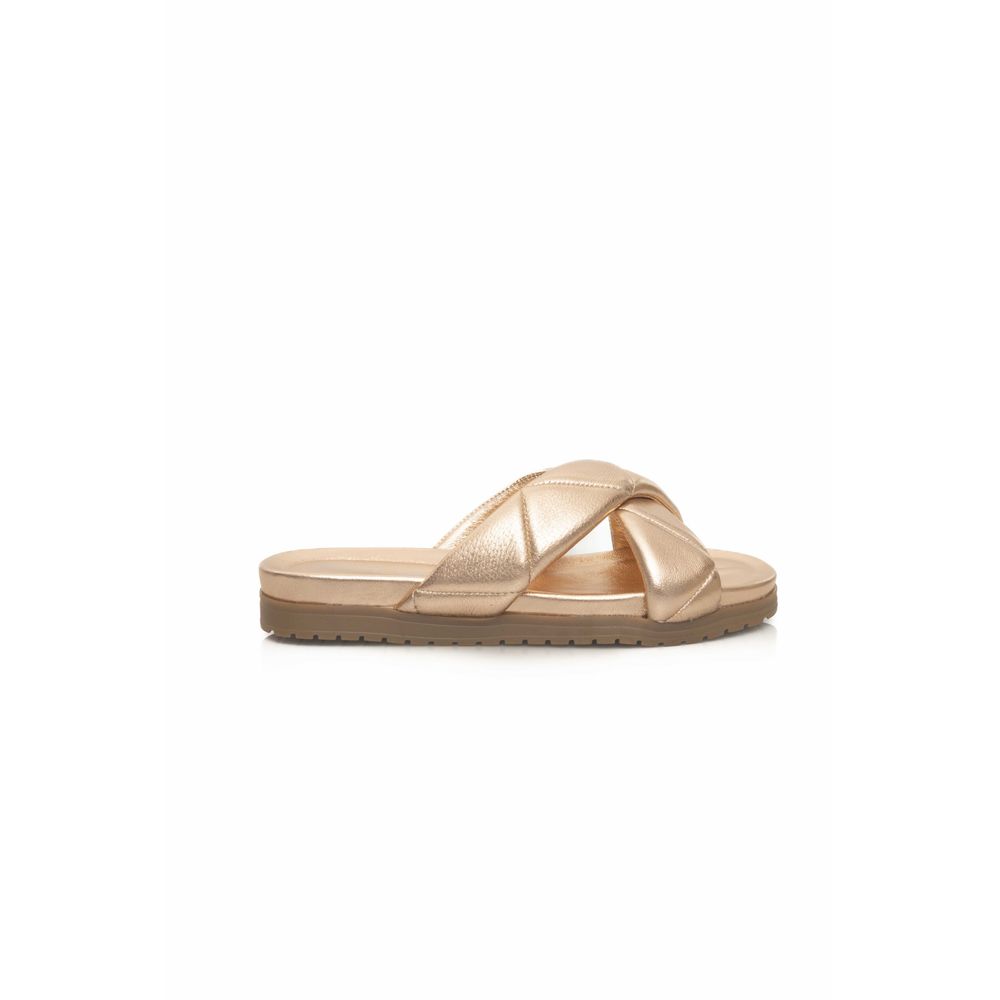 Cerruti 1881 Beige Sheepskin Women's Sandal