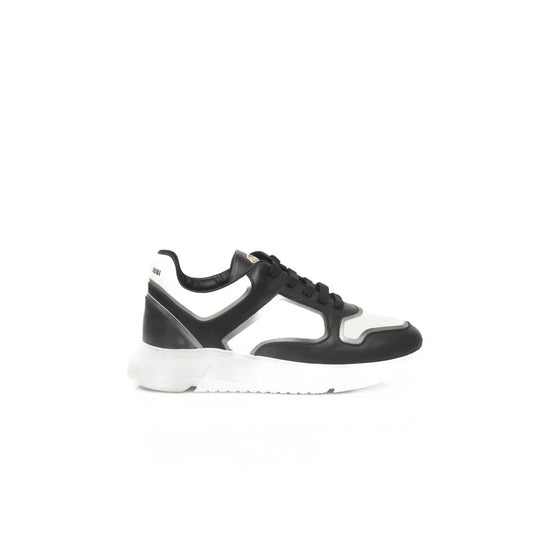 Cerruti 1881 Schwarzes Leder Damen Sneaker