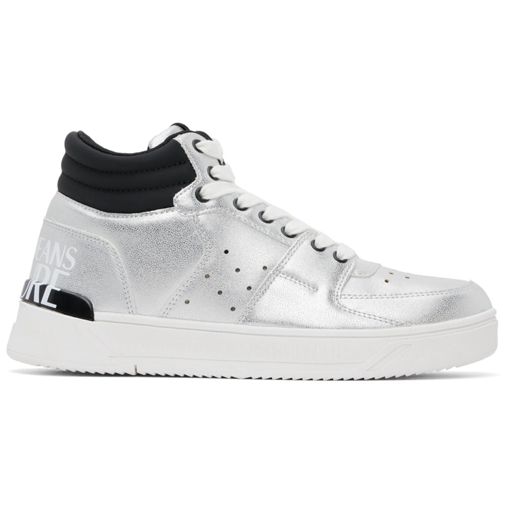 Versace Jeans Grey Polyethylene Sneakers