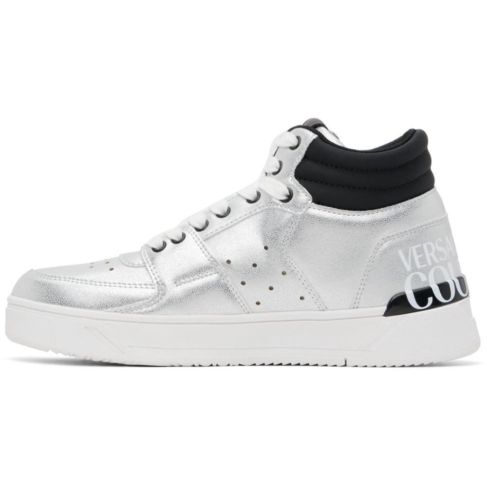 Versace Jeans Grey Polyethylene Sneakers