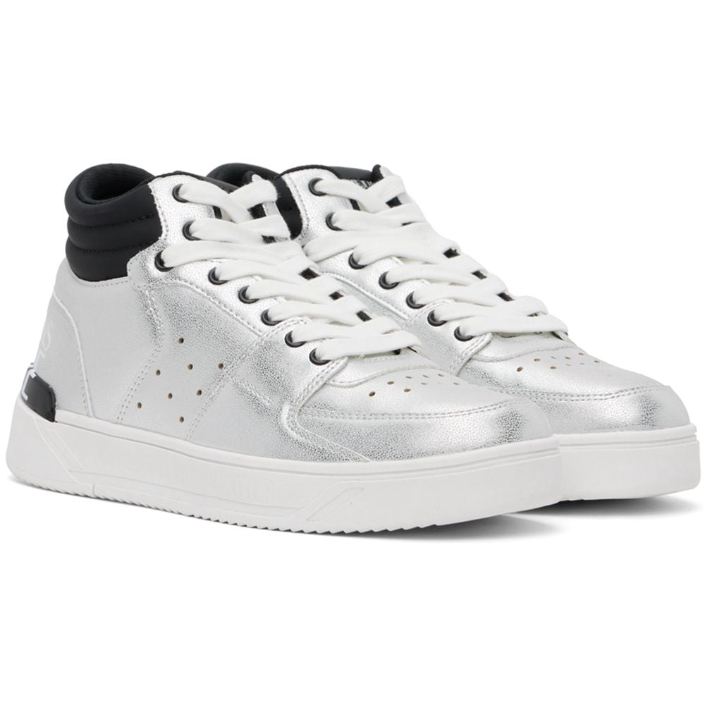 Versace Jeans Grey Polyethylene Sneakers