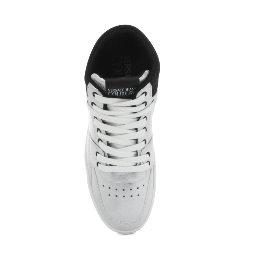 Versace Jeans Grey Polyethylene Sneakers