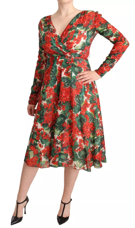 Dolce &amp; Gabbana monivärinen Portofino Print Shift -mekko