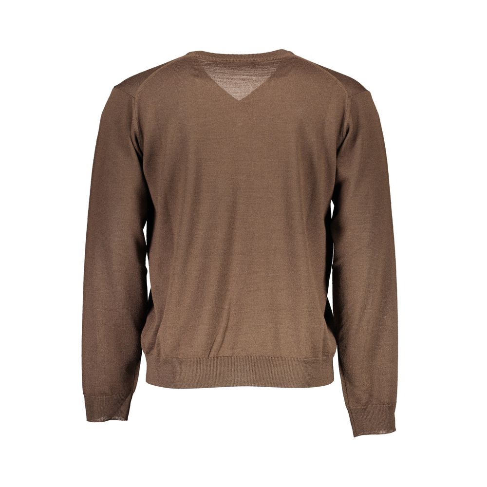 Romeo Gigli Brauner Wollpullover