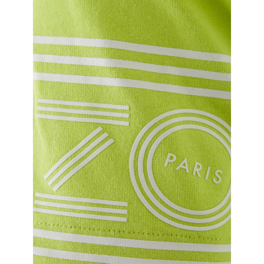 Kenzo Sunny Yellow Cotton Tee for stylish men