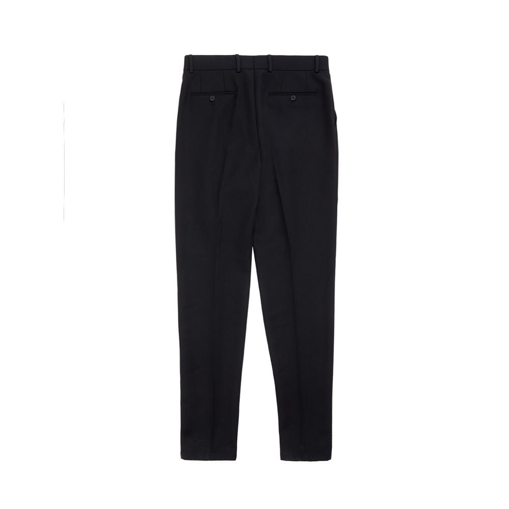 Dolce & Gabbana Elegante schwarze Polyesterhose für Männer