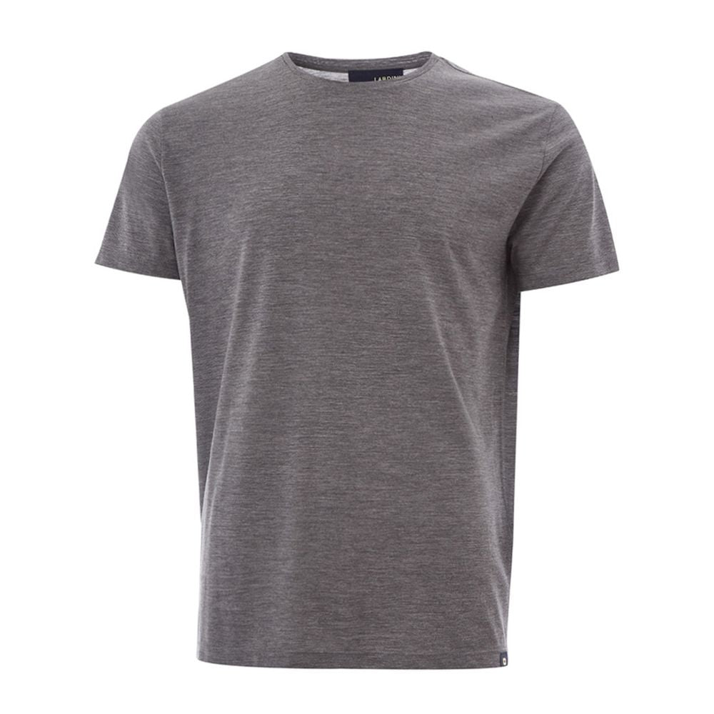 Lardini Elegant grey designer wool T-shirt