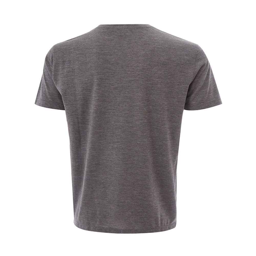 Lardini Elegant grey designer wool T-shirt