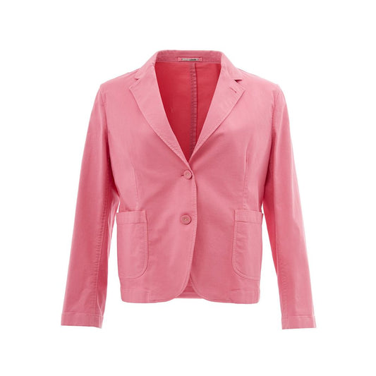 Lardini Elegante rosa Baumwolljacke für Sie