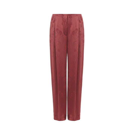 Lardini Elegant red tailored trousers