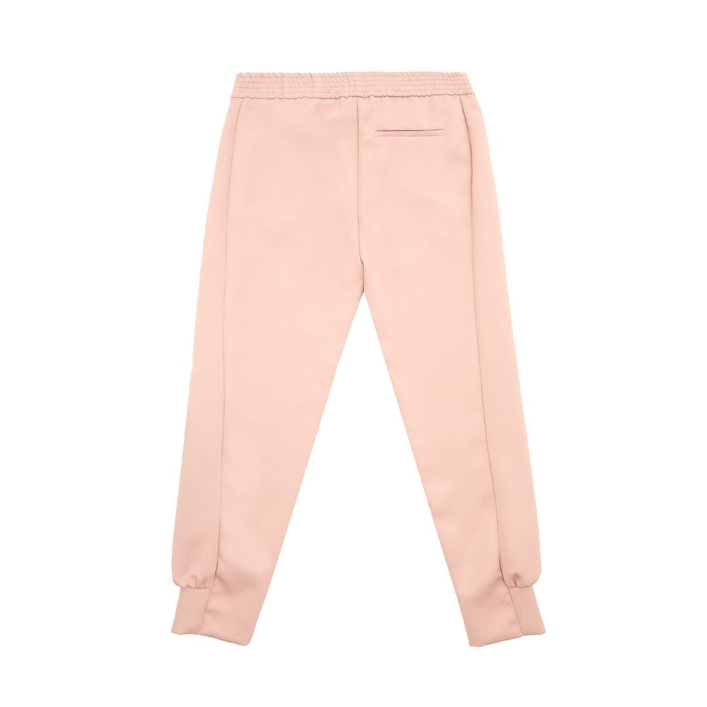 Lardini Elegant pink polyester pants for women