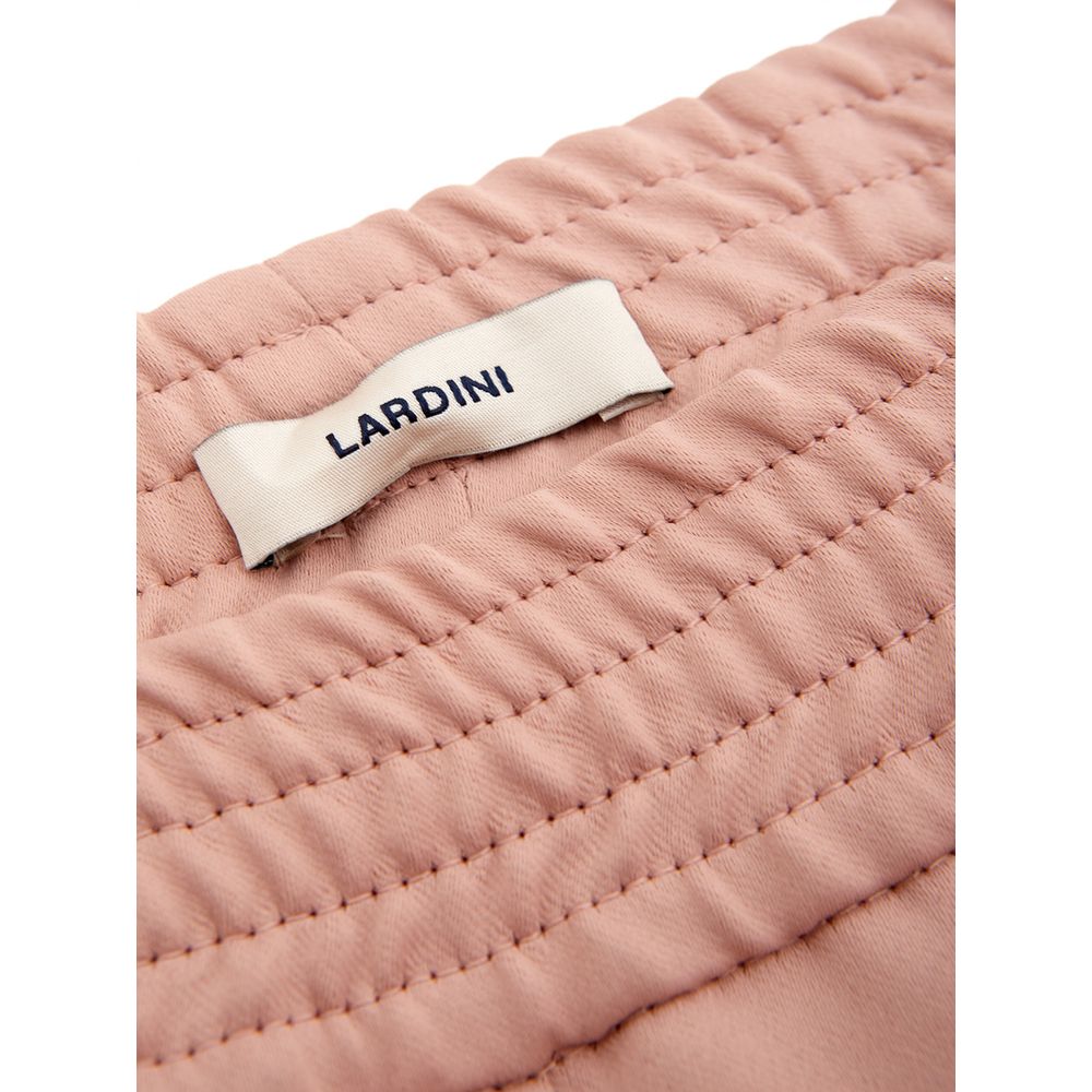 Lardini Elegant pink polyester pants for women