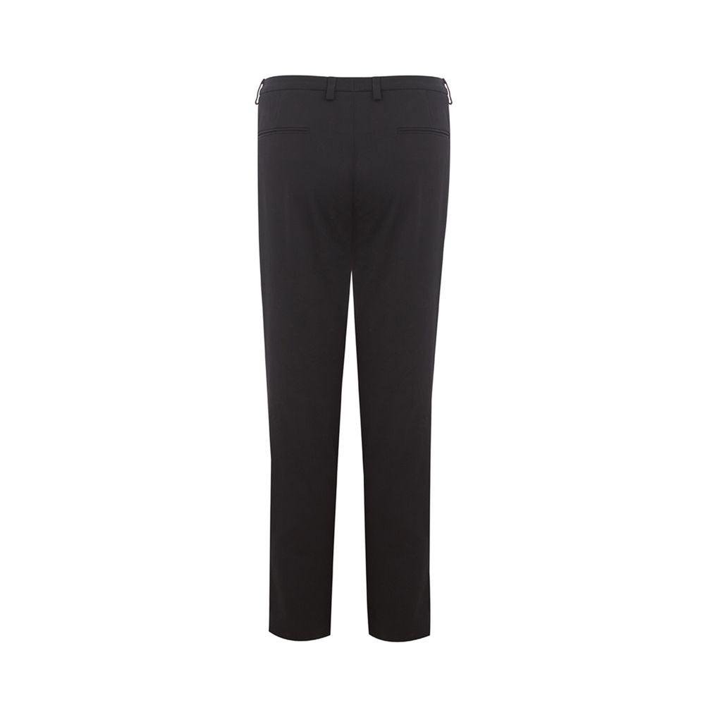 Lardini Italian Elegance Cotton Black Pants