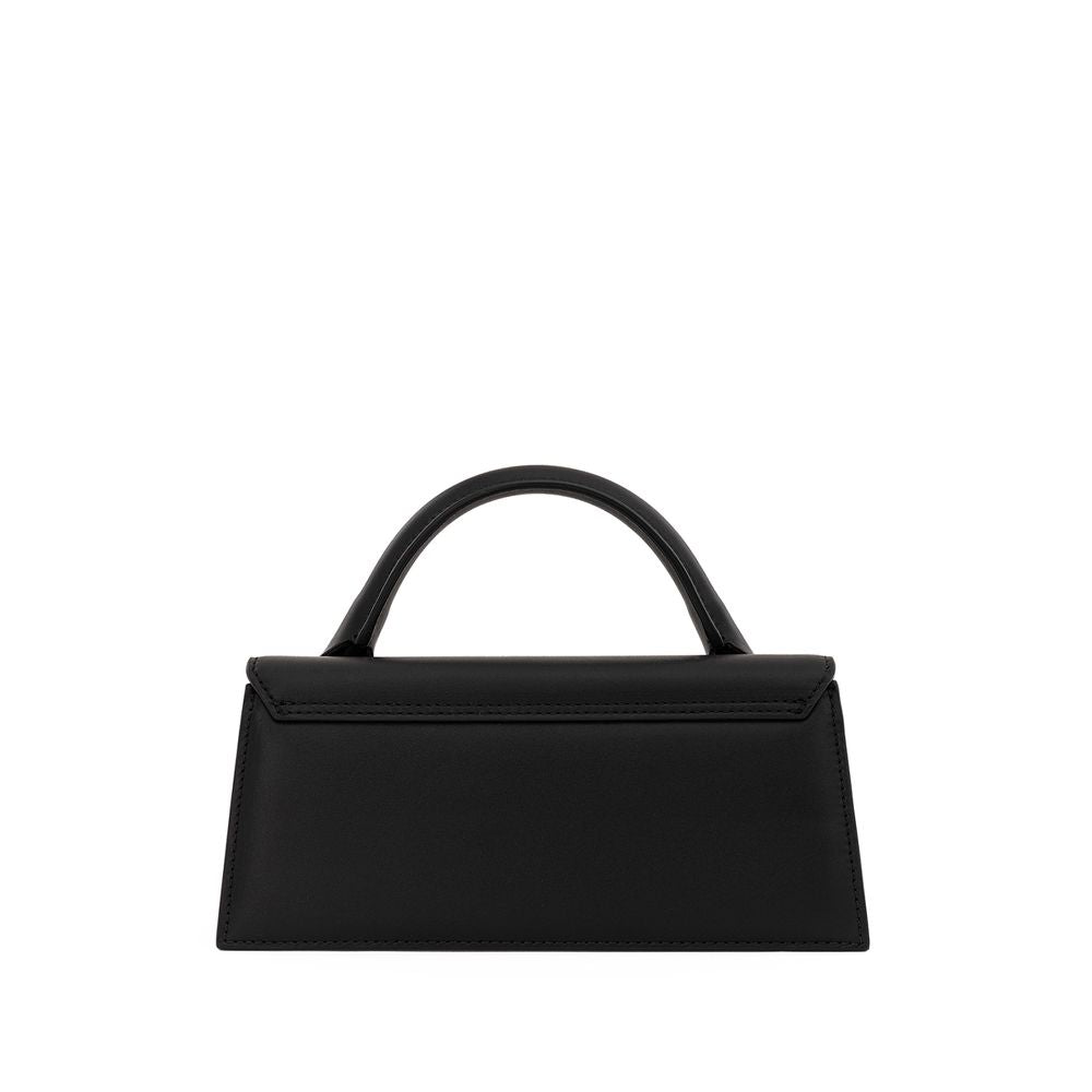 Jacquemus Elegante schwarze Lederhandtasche