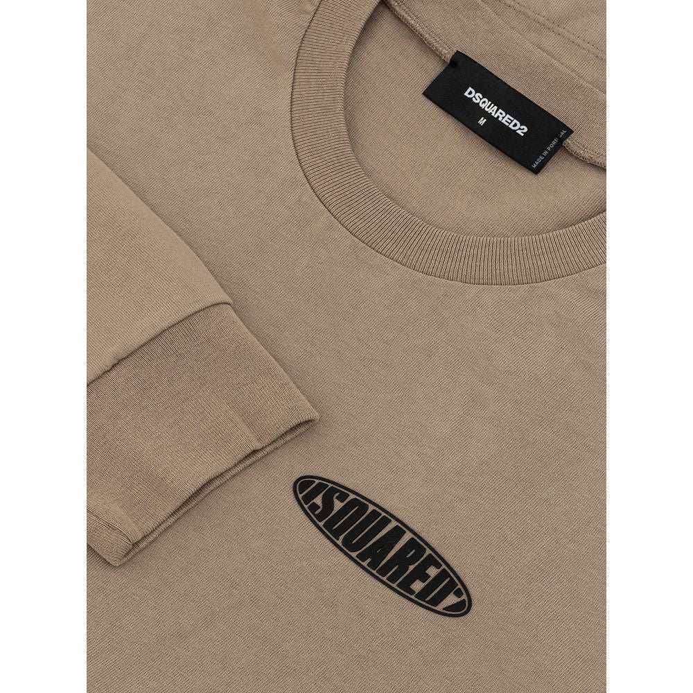 Dsquared² beige cotton T-shirt