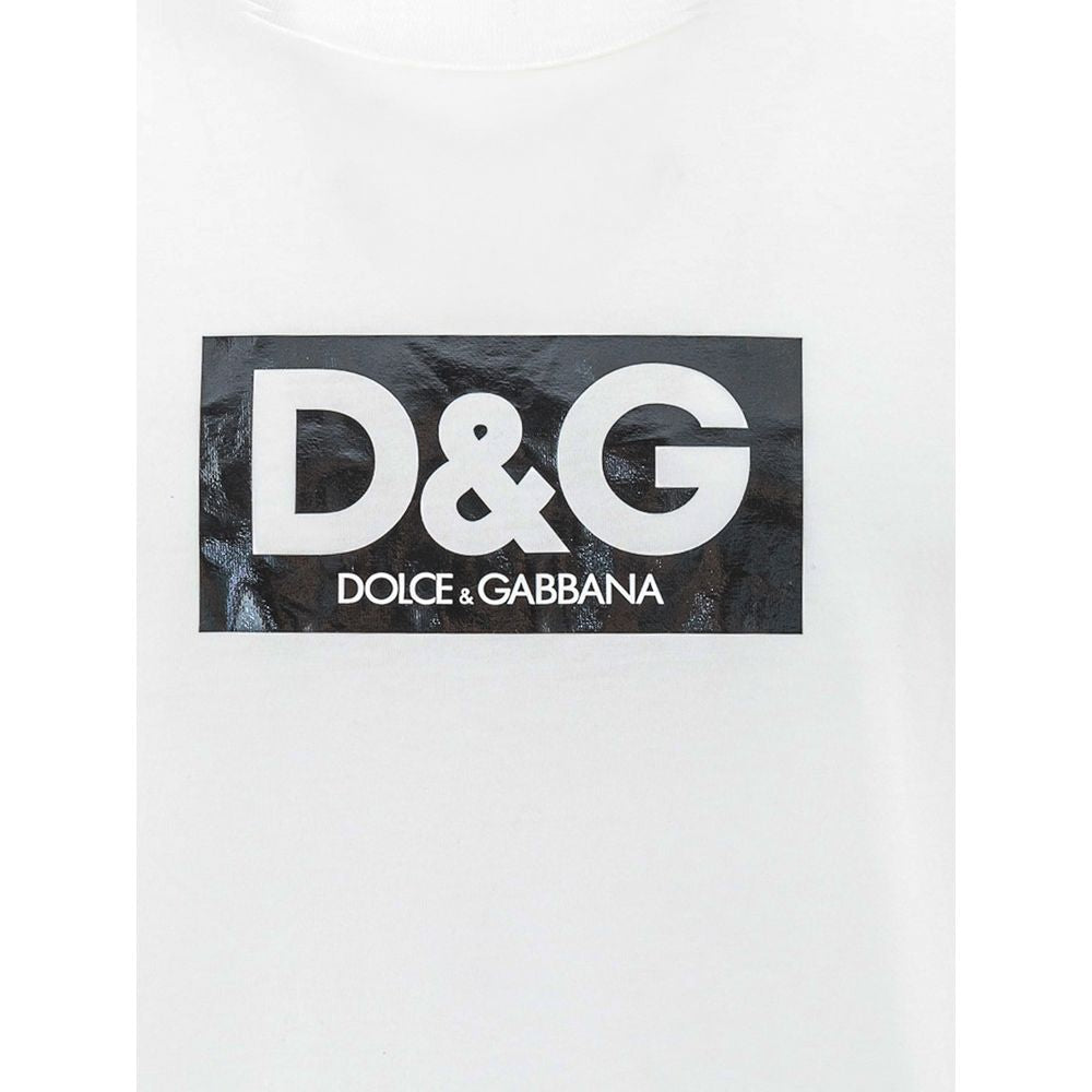 Dolce &amp; Gabbana white cotton T-shirt