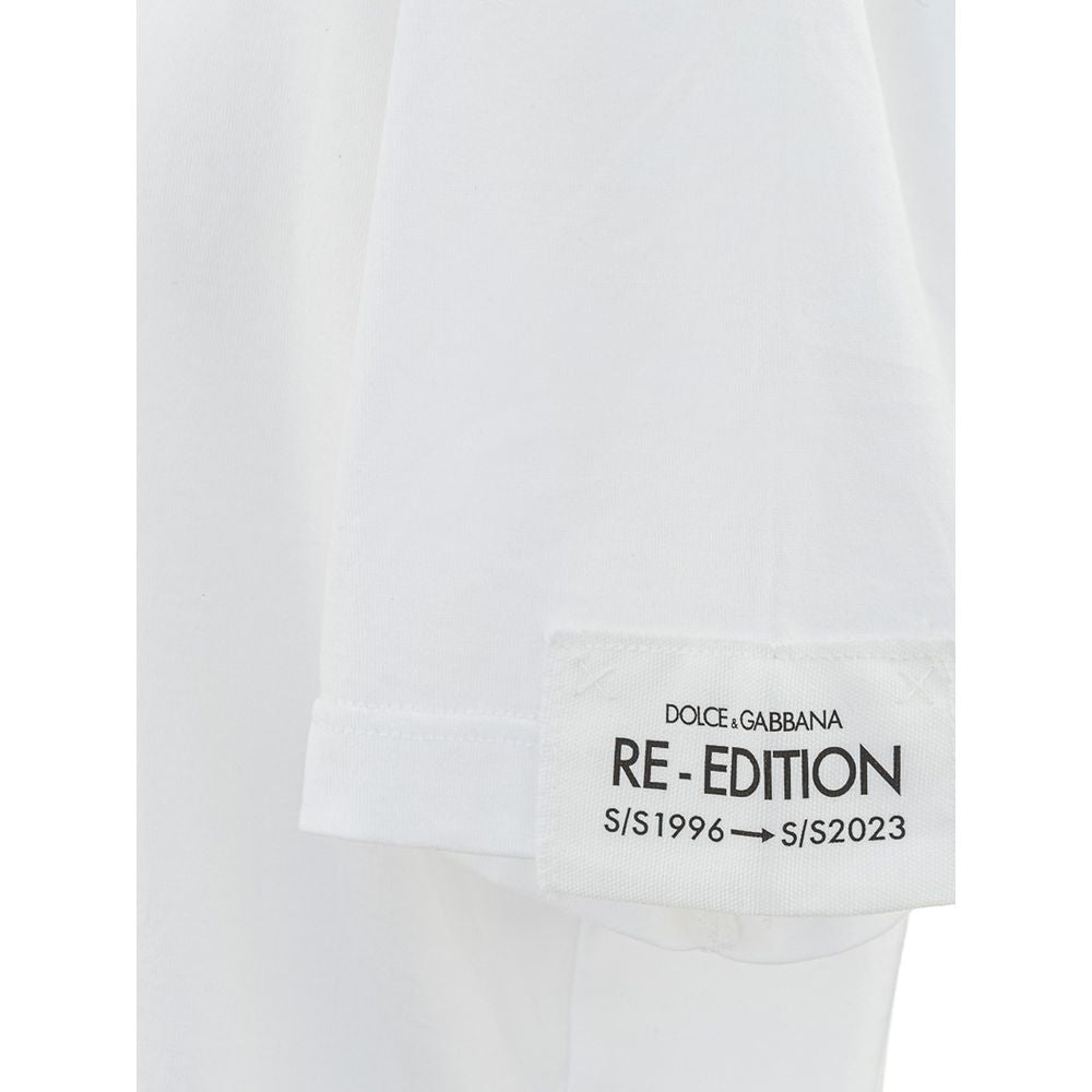 Dolce &amp; Gabbana white cotton T-shirt