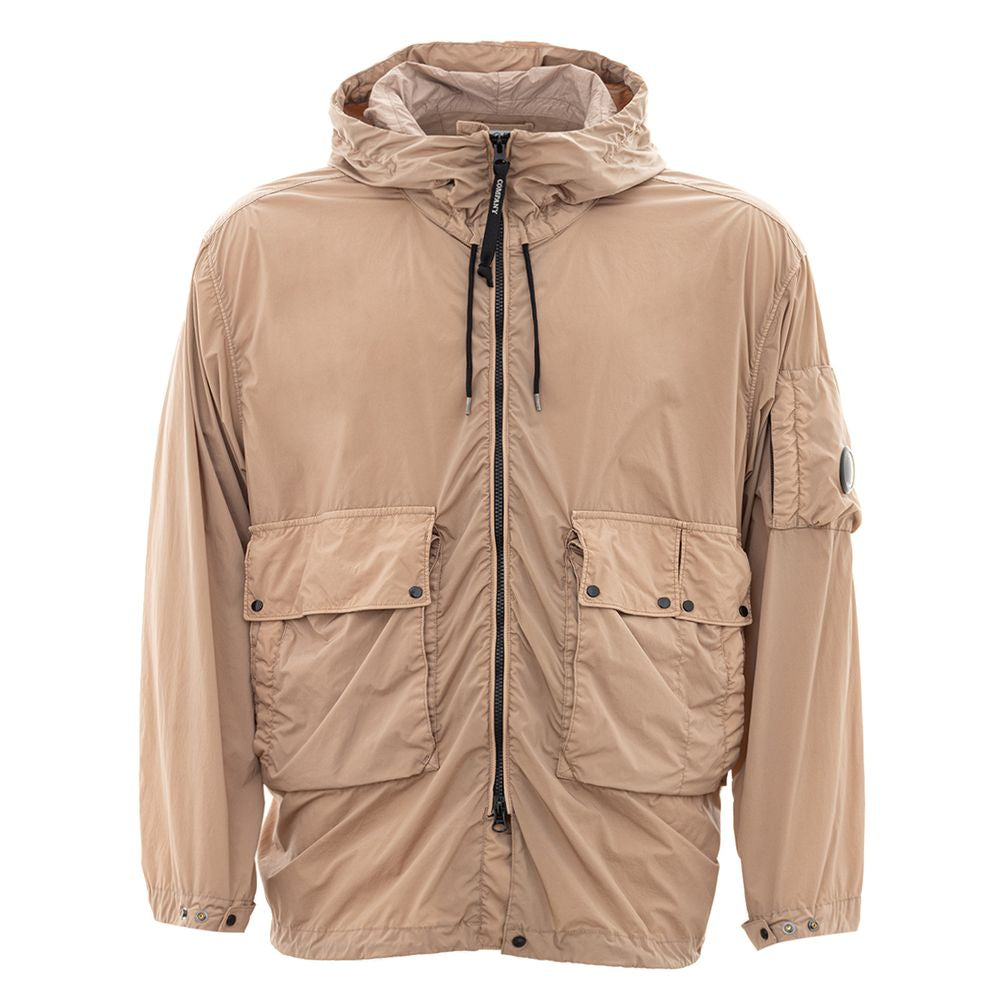 C.P. Company Elevated Urban Style Beige Polyamid Jacke