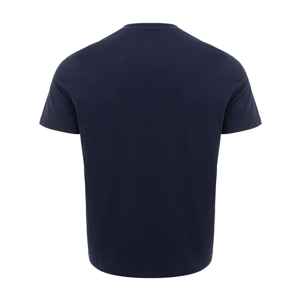 Armani Exchange Elegant Blue Cotton T-Shirt for Men