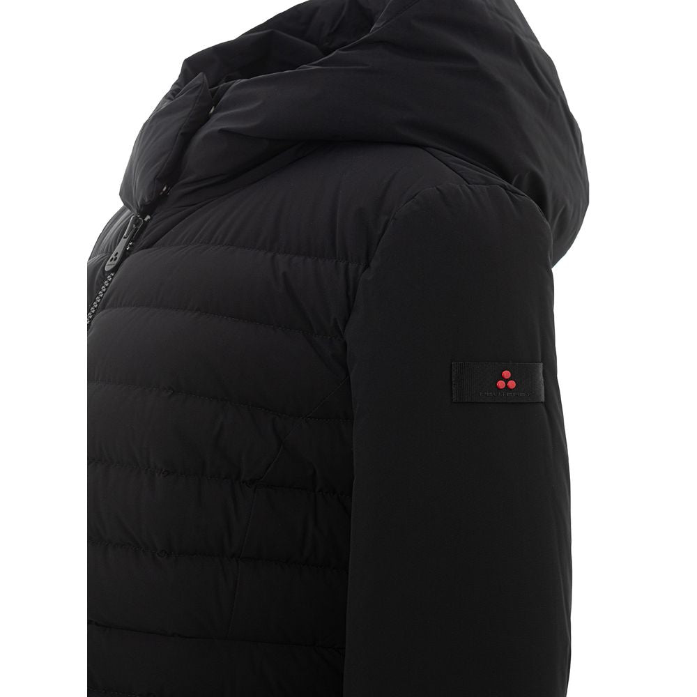 Peuterey Elegante schwarze Polyamidjacke für Frauen