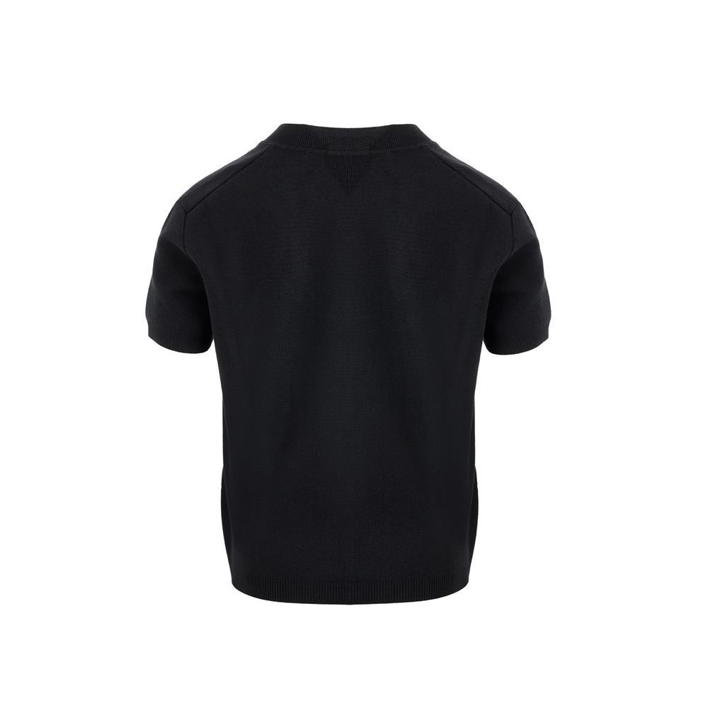 Bottega Veneta Schwarze Kaschmir-Oberteile & T-Shirt