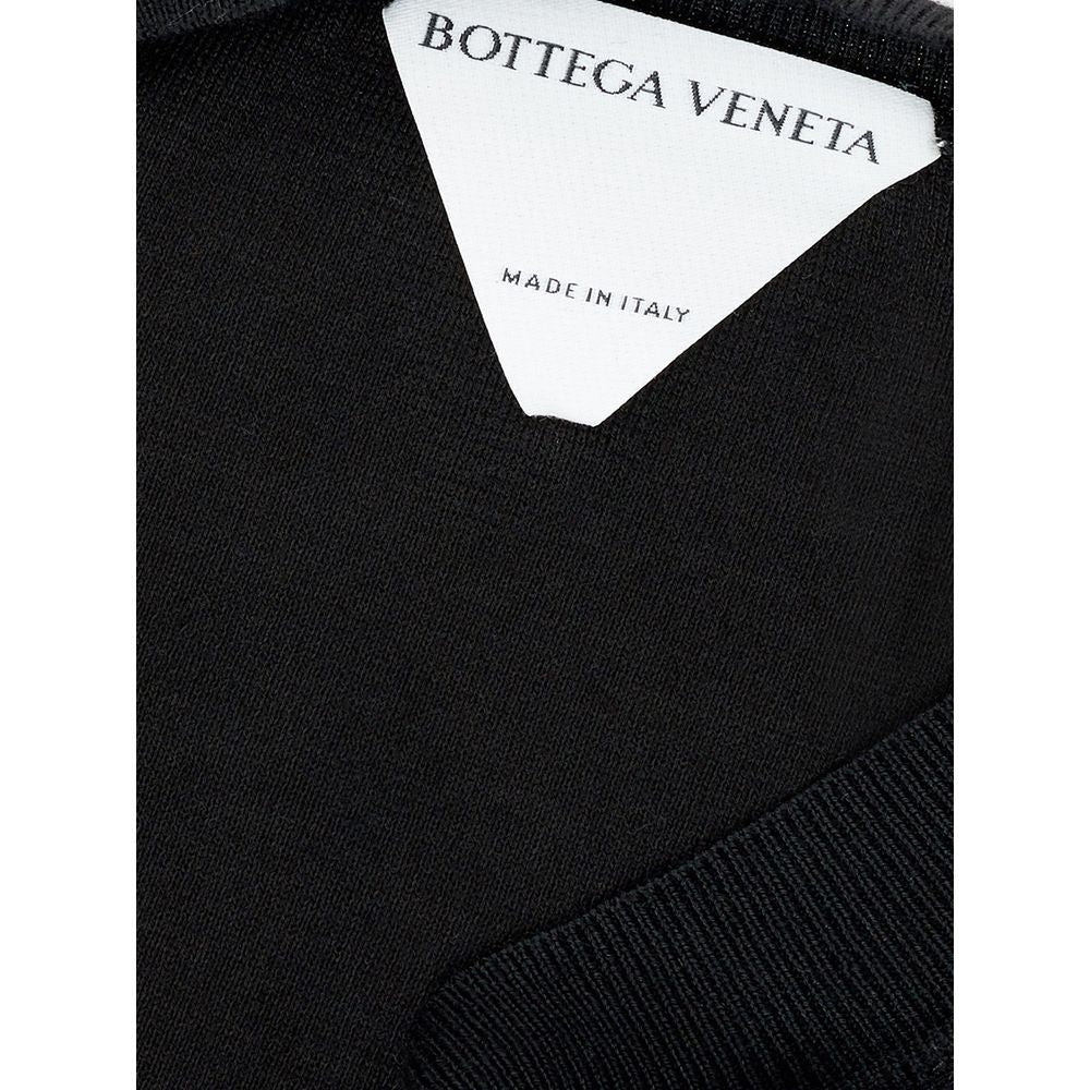 Bottega Veneta Schwarze Kaschmir-Oberteile & T-Shirt