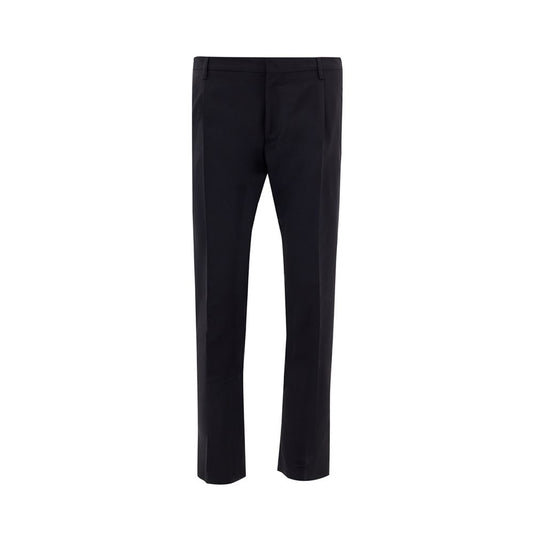 Valentino Black Wool Jeans &amp; Trousers