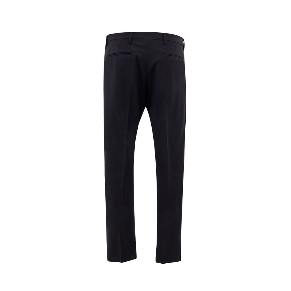 Valentino Black Wool Jeans &amp; Trousers