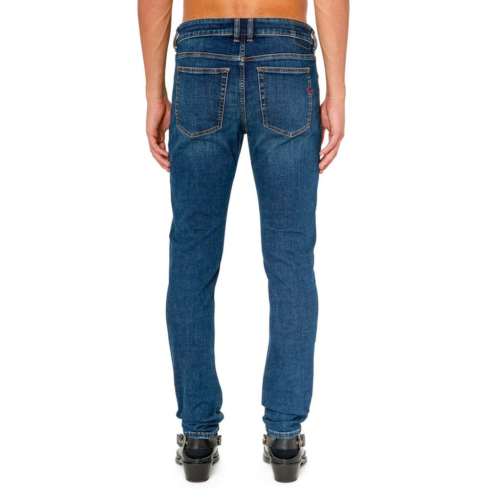 Diesel Blue Cotton Jeans &amp; Pants