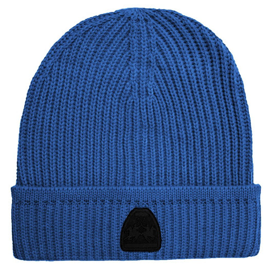 La Martina Hellblau Acryl Männer Beanie