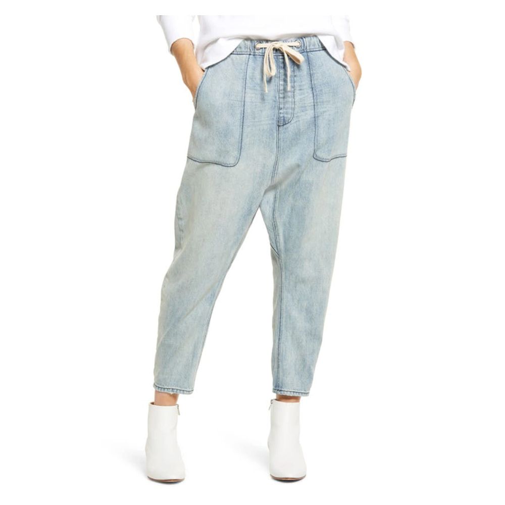 One Teaspoon Blue Cotton Jeans &amp; Trousers