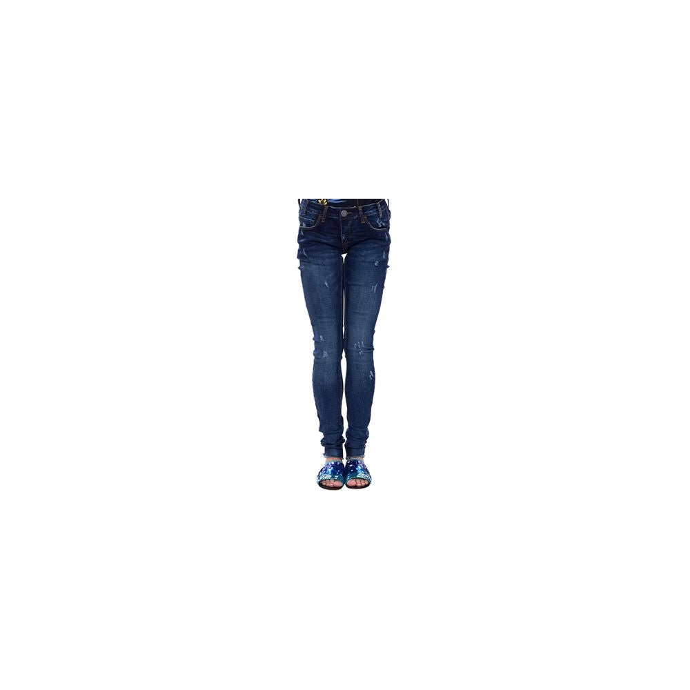 One Teaspoon Blue Cotton Jeans &amp; Trousers