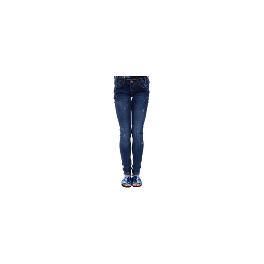 One Teaspoon Blue Cotton Jeans &amp; Trousers