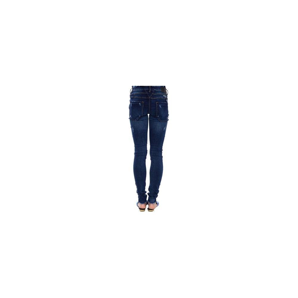 One Teaspoon Blue Cotton Jeans &amp; Trousers