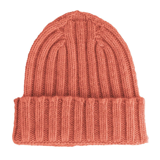 Made in Italy Pink Cashmere Hats &amp; Caps