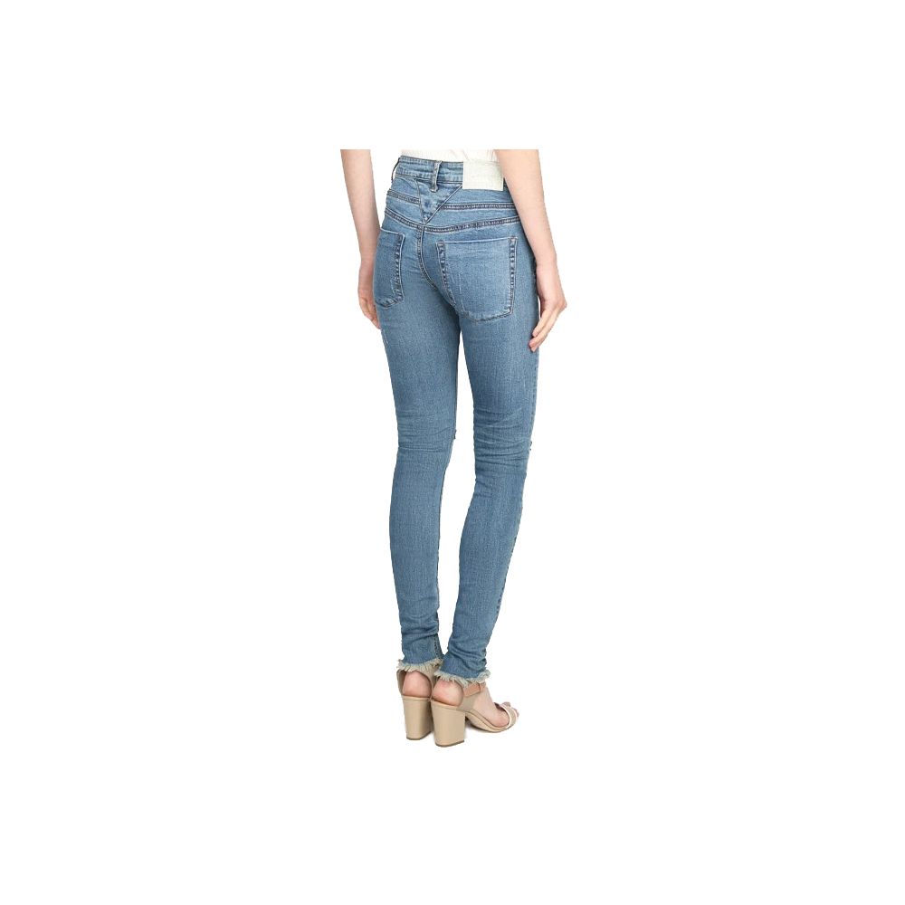 One Teaspoon Blue Cotton Jeans &amp; Trousers