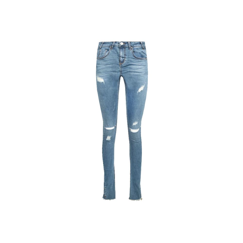 One Teaspoon Blue Cotton Jeans &amp; Trousers