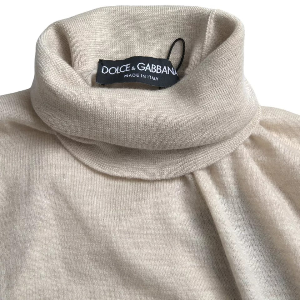 Dolce &amp; Gabbana Sweater Beige Cashmere villapaita