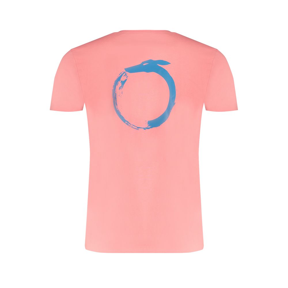 Trussardi Rosa T-Shirt aus Baumwolle