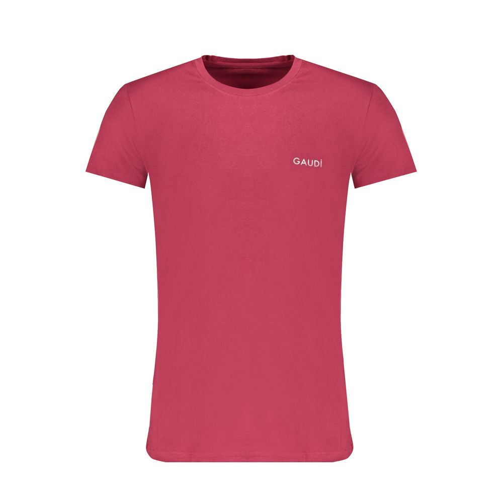 Gaudi T-Shirt aus roter Baumwolle