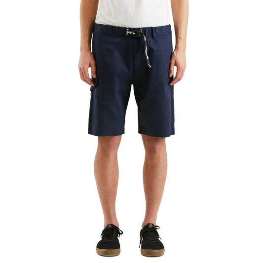 Refrigiwear Elegante blaue Shorts aus Baumwollmischung