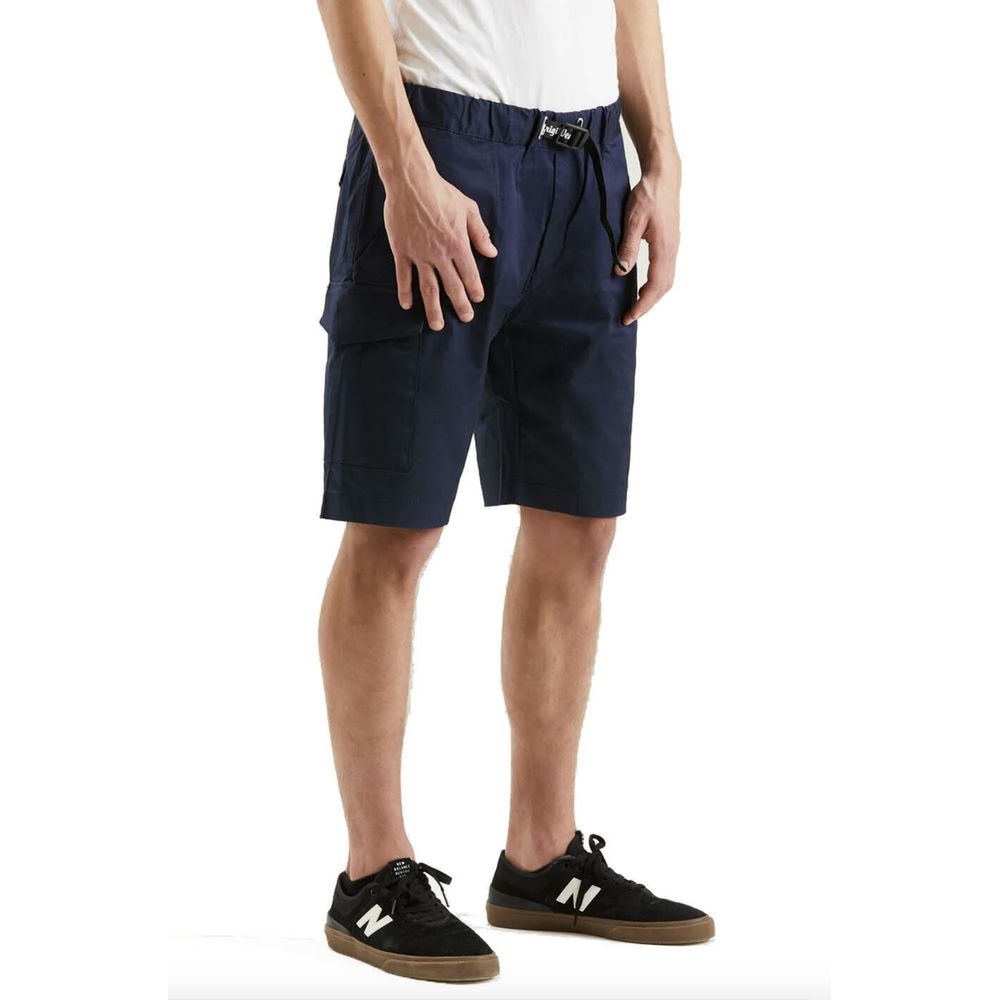 Refrigiwear Elegante blaue Shorts aus Baumwollmischung