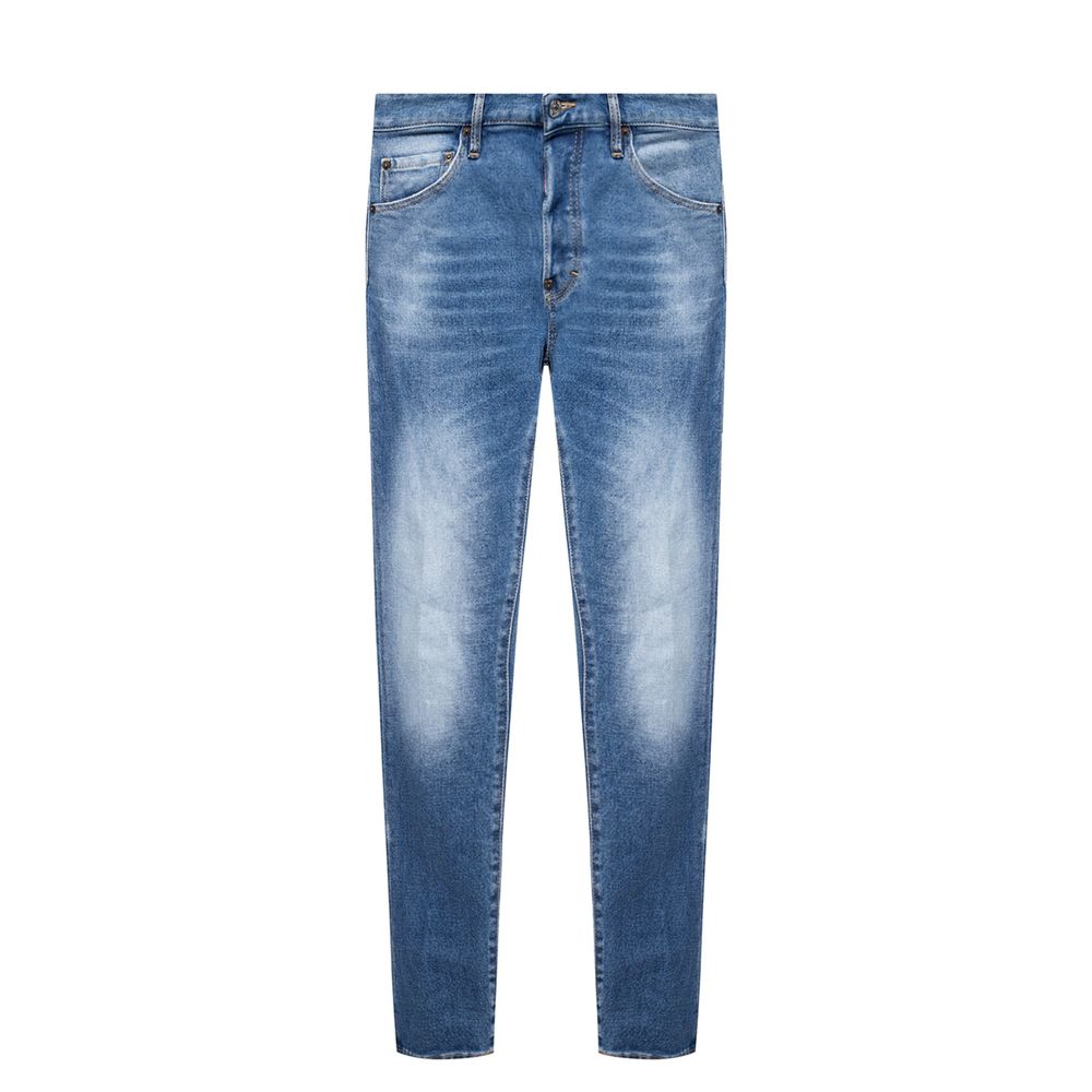 Dsquared² Distressed Jean aus blauer Baumwolle für Männer