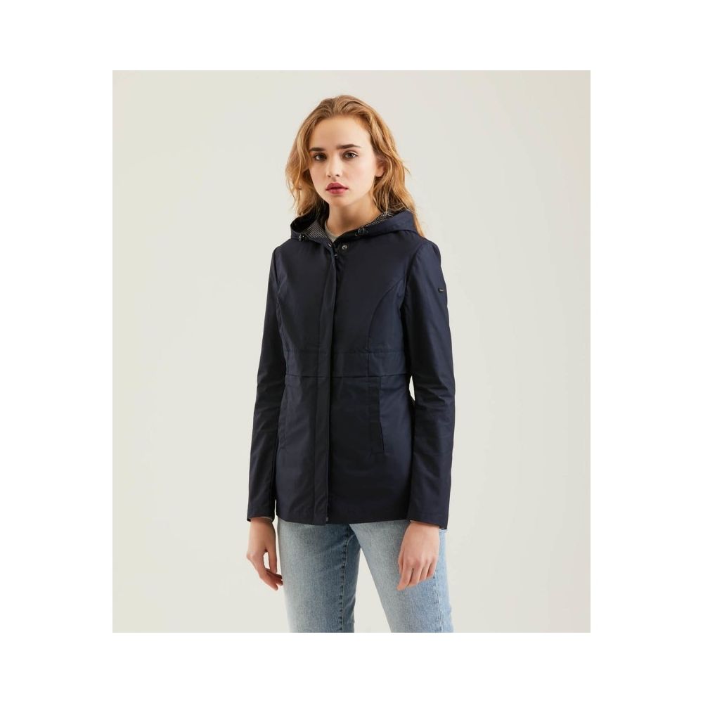 Refrigiwear Blaue Polyester Damen Jacke