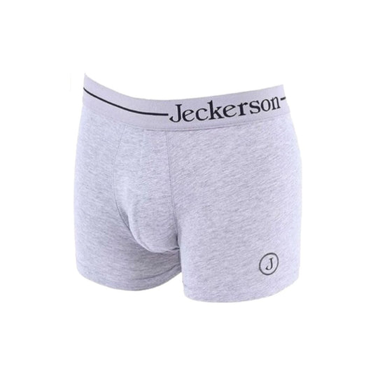 Jeckerson Gray Cotton Men's Boxers