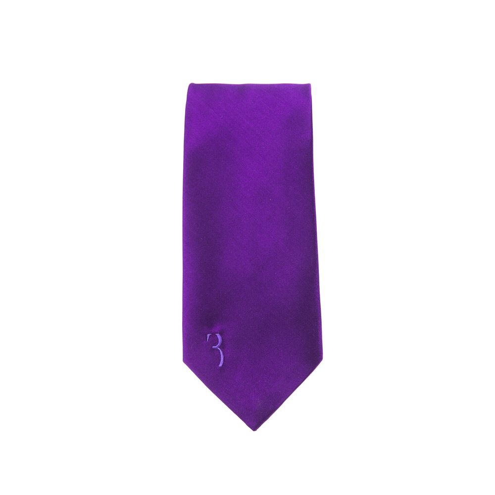 Billionaire Italian Couture Purple Sisal Men's Tie