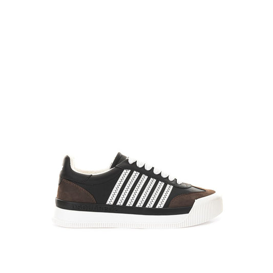 Dsquared² Schwarzer Leder-Sneaker