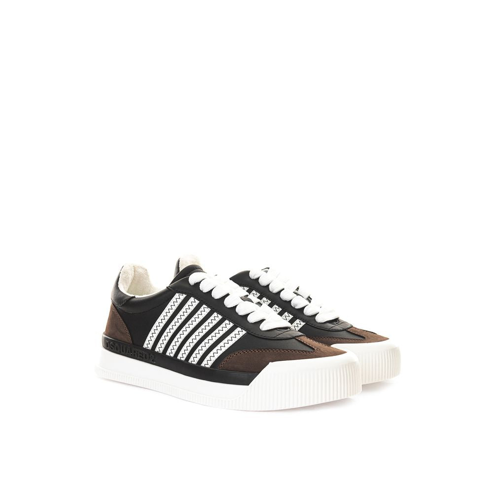 Dsquared² Schwarzer Leder-Sneaker