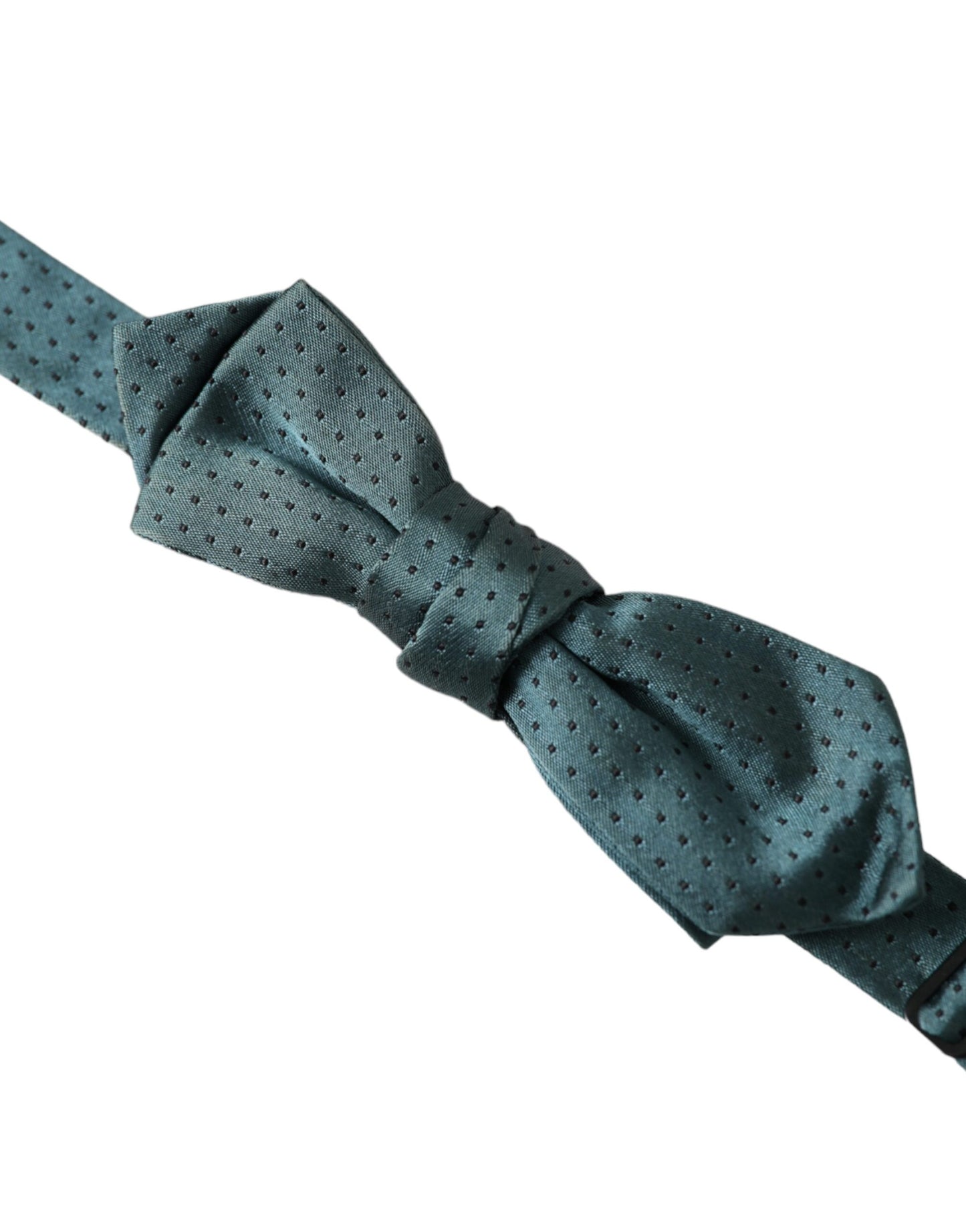 Dolce &amp; Gabbana Green Silk Fantasy Adjustable Neck Men Papillon Bow Tie